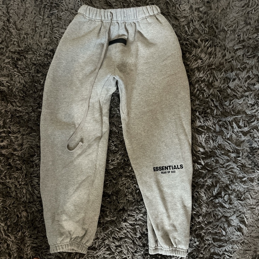 Essentials Heather Gray Joggers